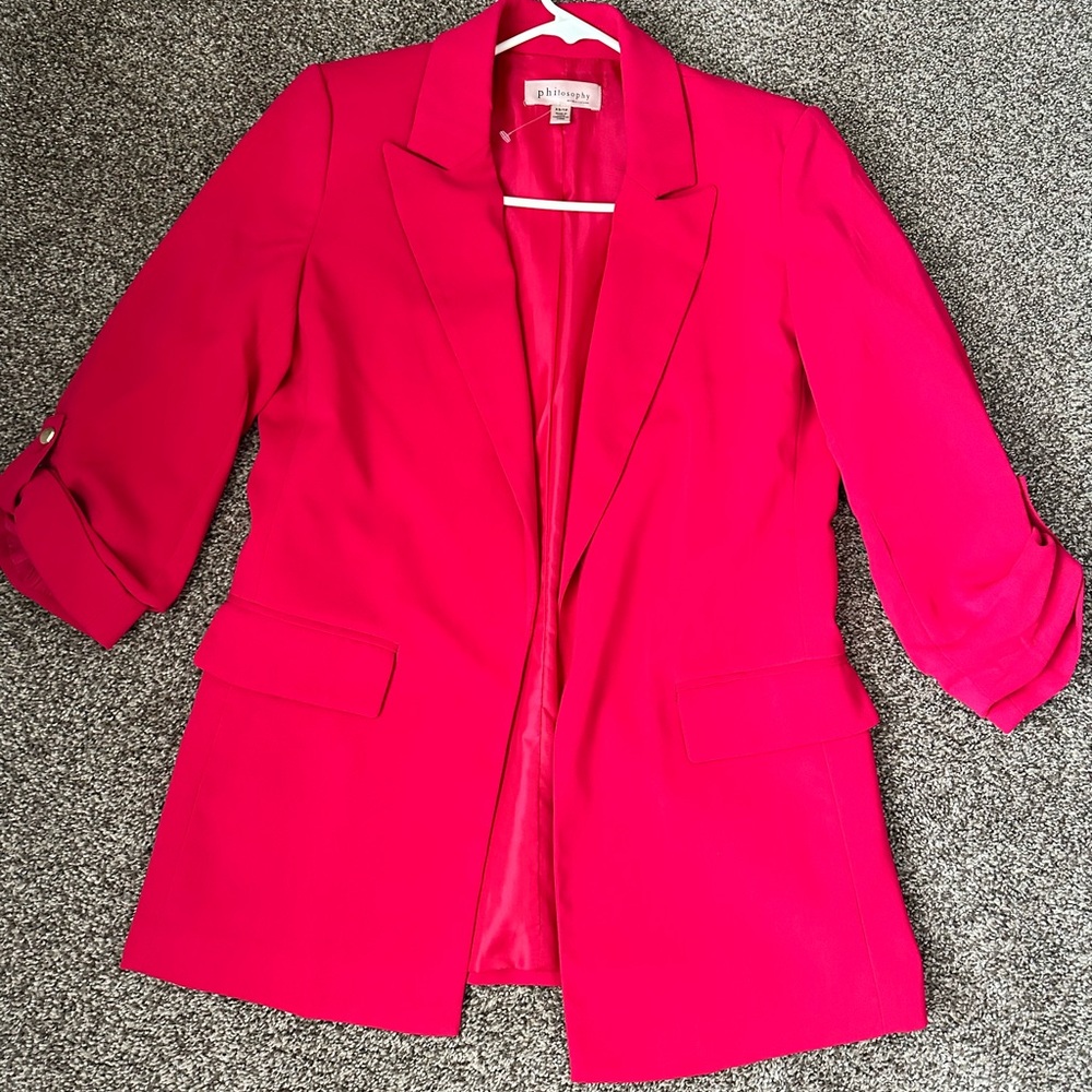 Philosophy Women's Pink Blazer